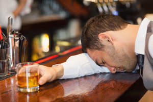 Drunk man