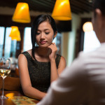 Girl on a date