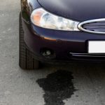 Car leaking oil