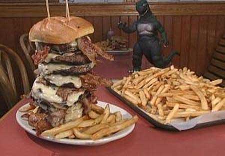 Gigantic burger
